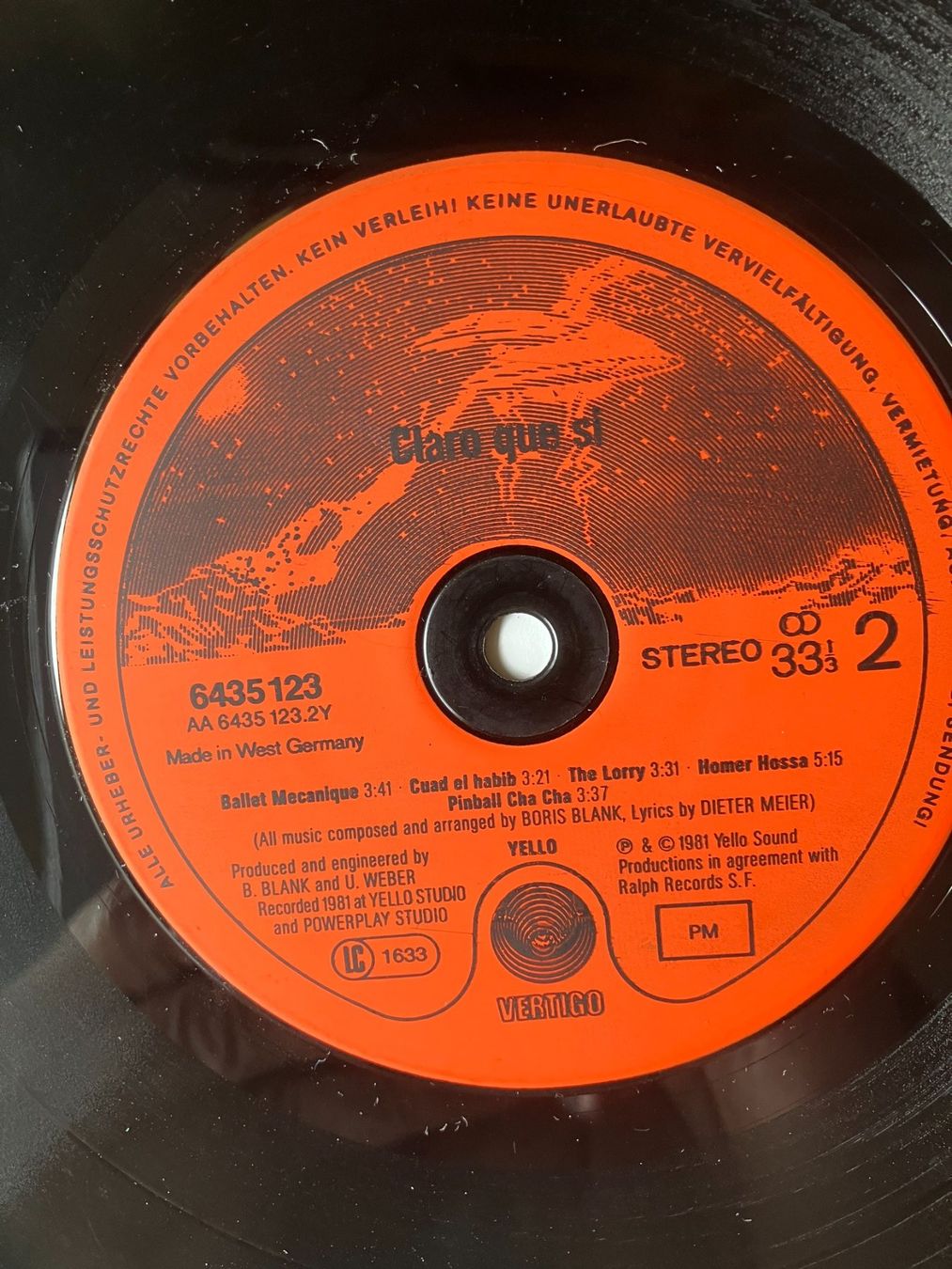 Vinyles: Yello – D'occasion à Aarwangen par Jukebox3 9