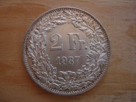 (C1) 2 Franken 1937 STGL-