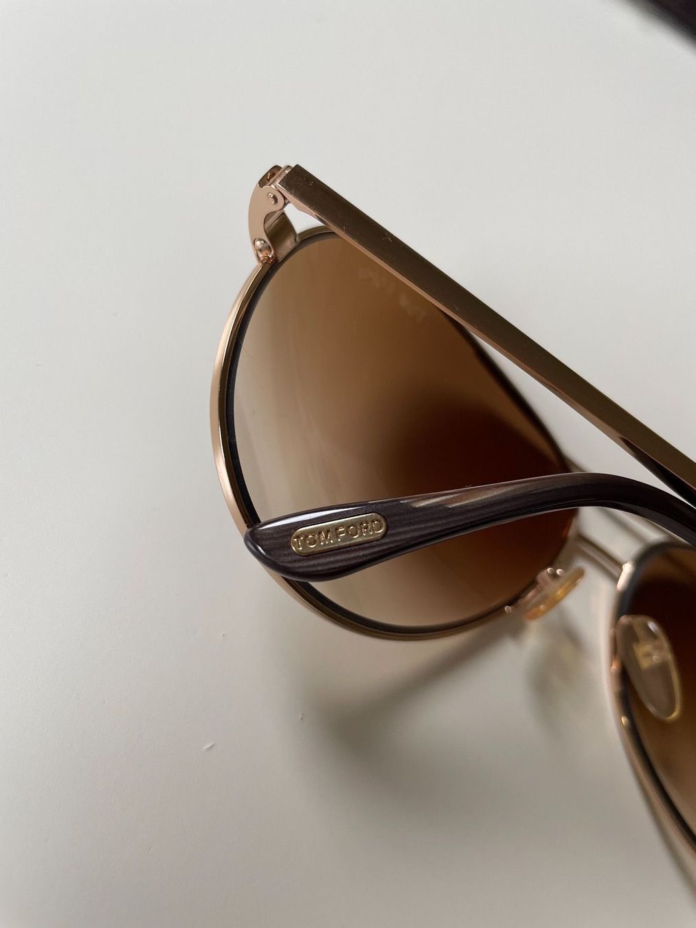 Tom Ford Occhiali & Lenti: Tom Ford Charles TF35 Aviator Sunglasses NEW – Nuovo e nell'imballaggio originale da Dübendorf venduto da VSAngel 4