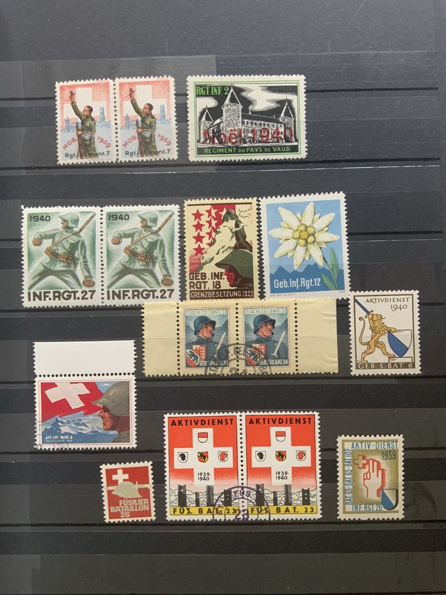 Tutti i francobolli: Soldatenmarken – Nuovo (secondo la descrizione) da Binningen venduto da chr_cr5n