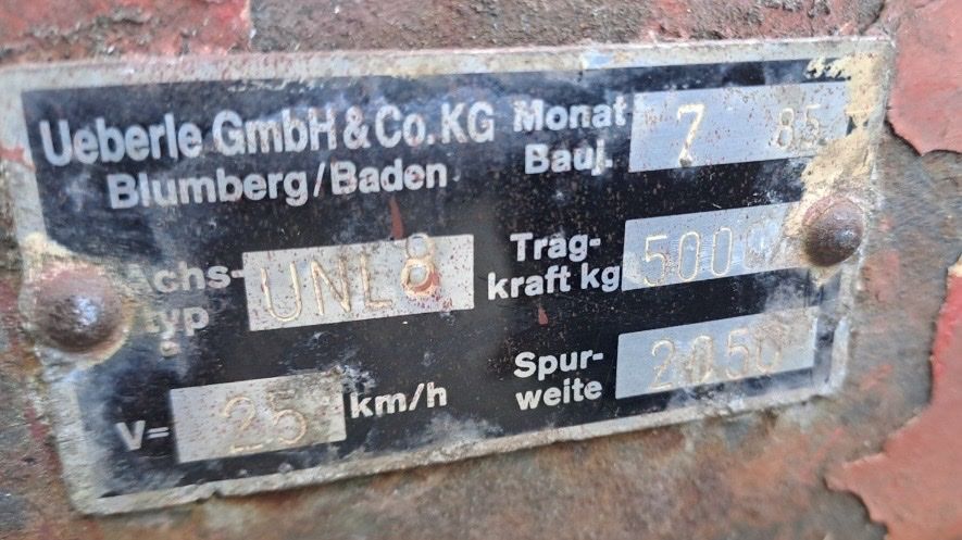 Altro per industria metallurgica: Lenkachse 8x275 – Usato da Kirchdorf BE venduto da silub 4
