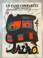 Plakat Joan Miro Un Cami Compartit Gallerie Maeght 1975