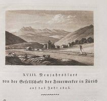 Grynau  Neujahrsblatt 1823