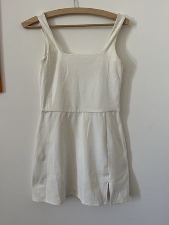 Robe d'été H&M Move blanche, taille S - comme neuve!