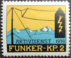 Soldatenmarke 2.WK, Funker Kp 2, Wi Fk 20