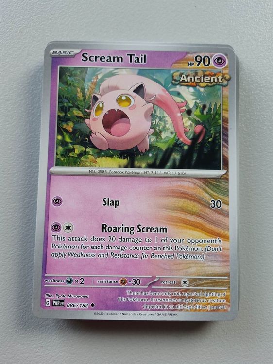 Scream Tail - Paradox Rift Pokemon Englisch | Kaufen auf Ricardo