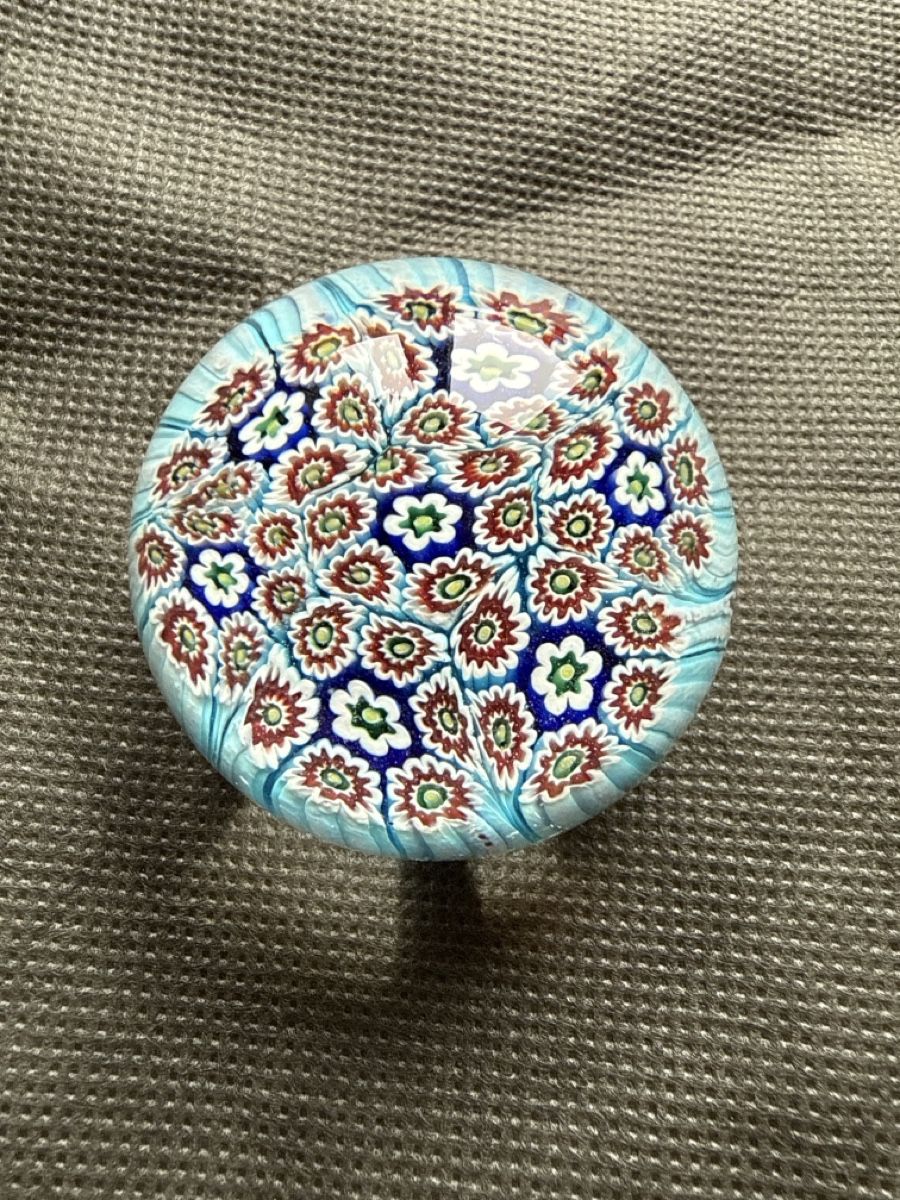Murano Verres: Paperweight, Murano millefiori – D'occasion à Basel par balenadelfino