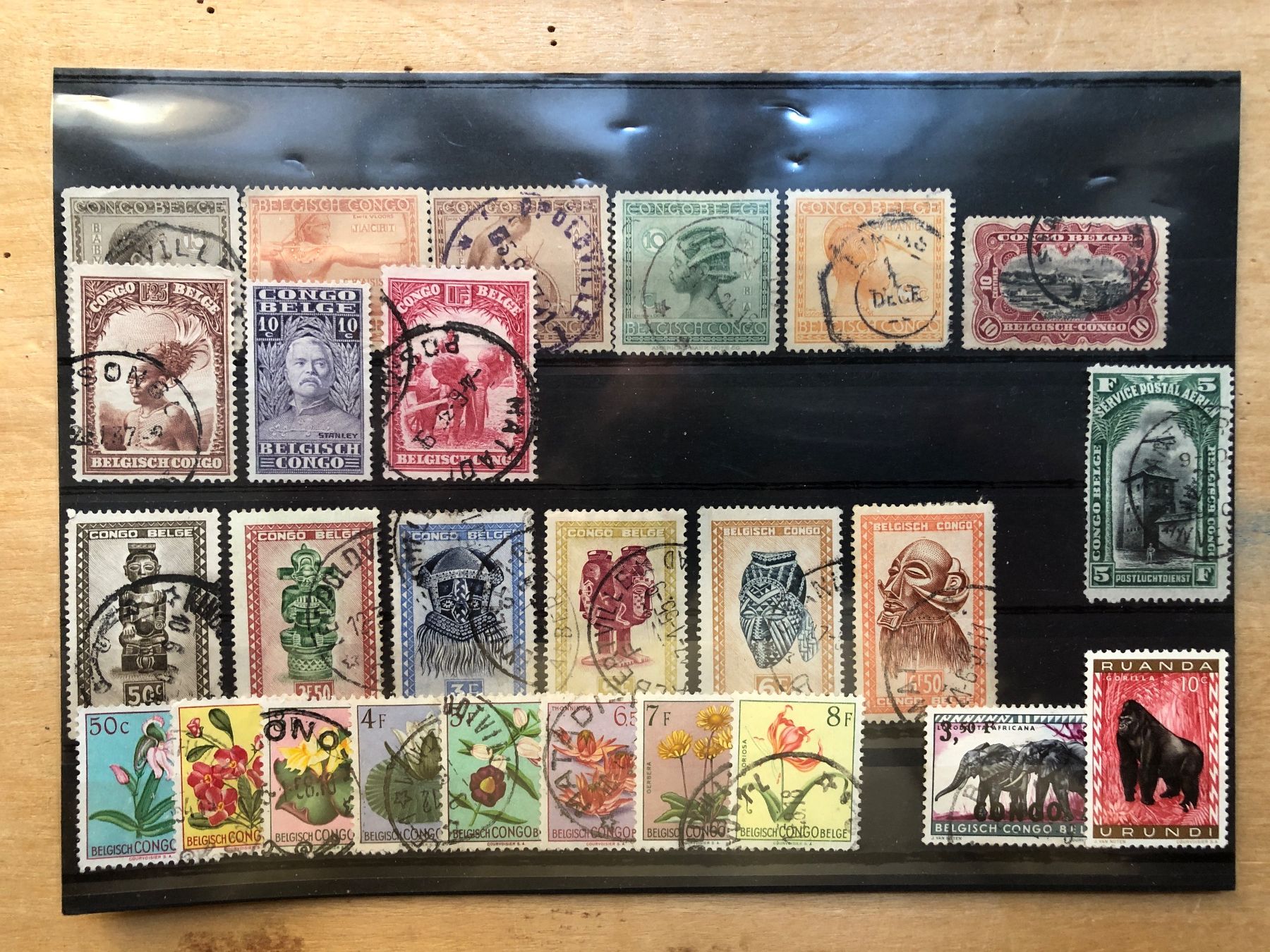 Tous les timbres: Belgisch Congo / Congo belge – D'occasion à Neuchâtel par Atahuallpa