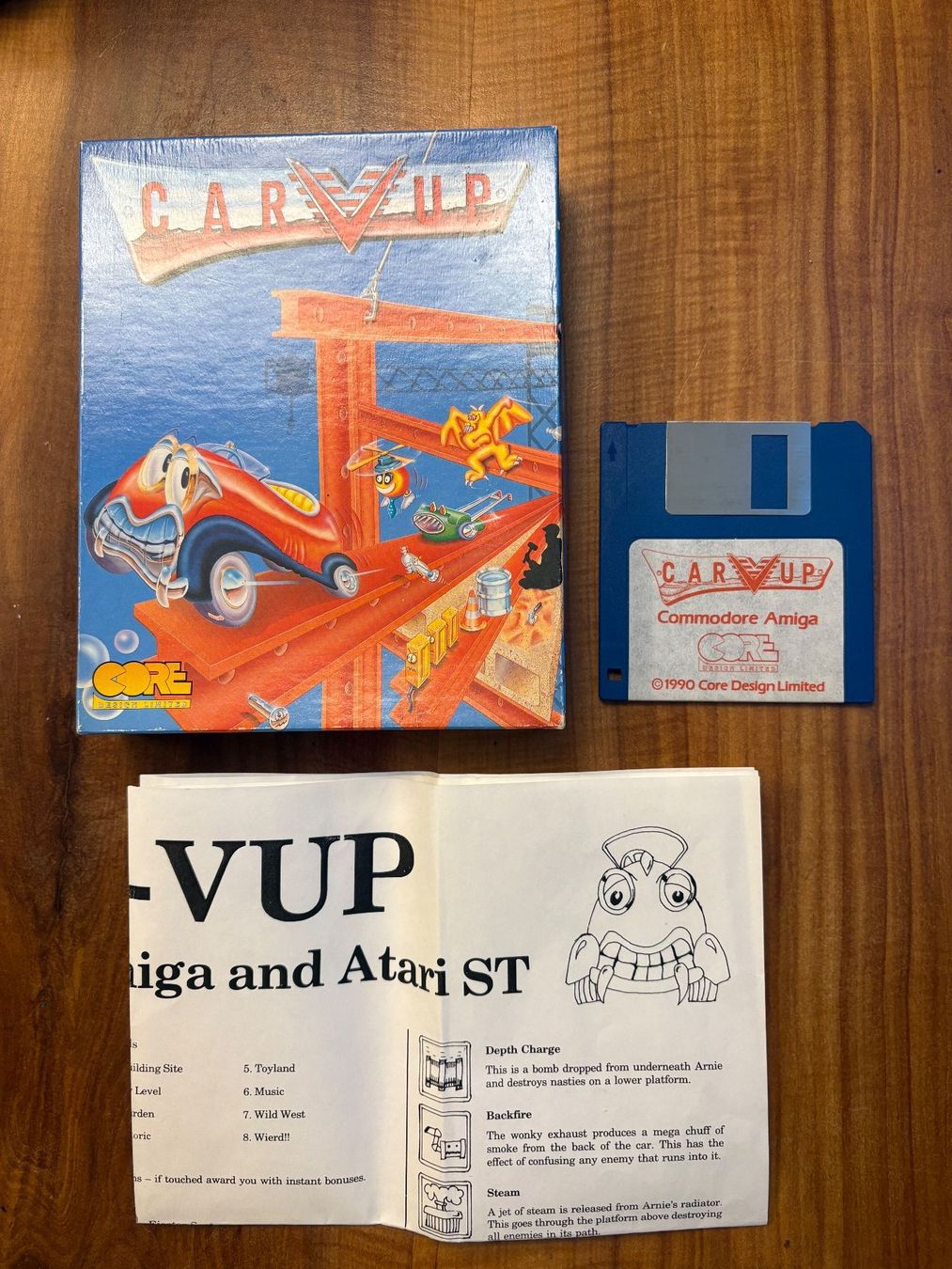 Giochi: Amiga Spiel: CarVup – Usato da Niederhasli venduto da Manuf0 1
