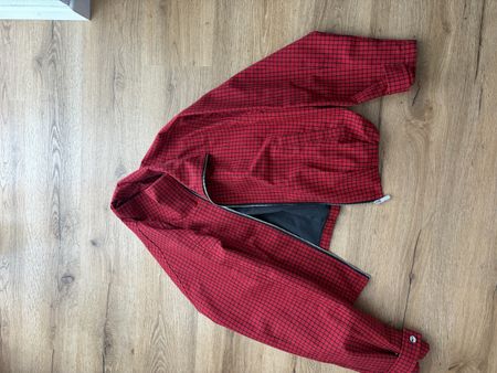 Zara Jacke kariert rot schwarz Grösse M guter Zustand