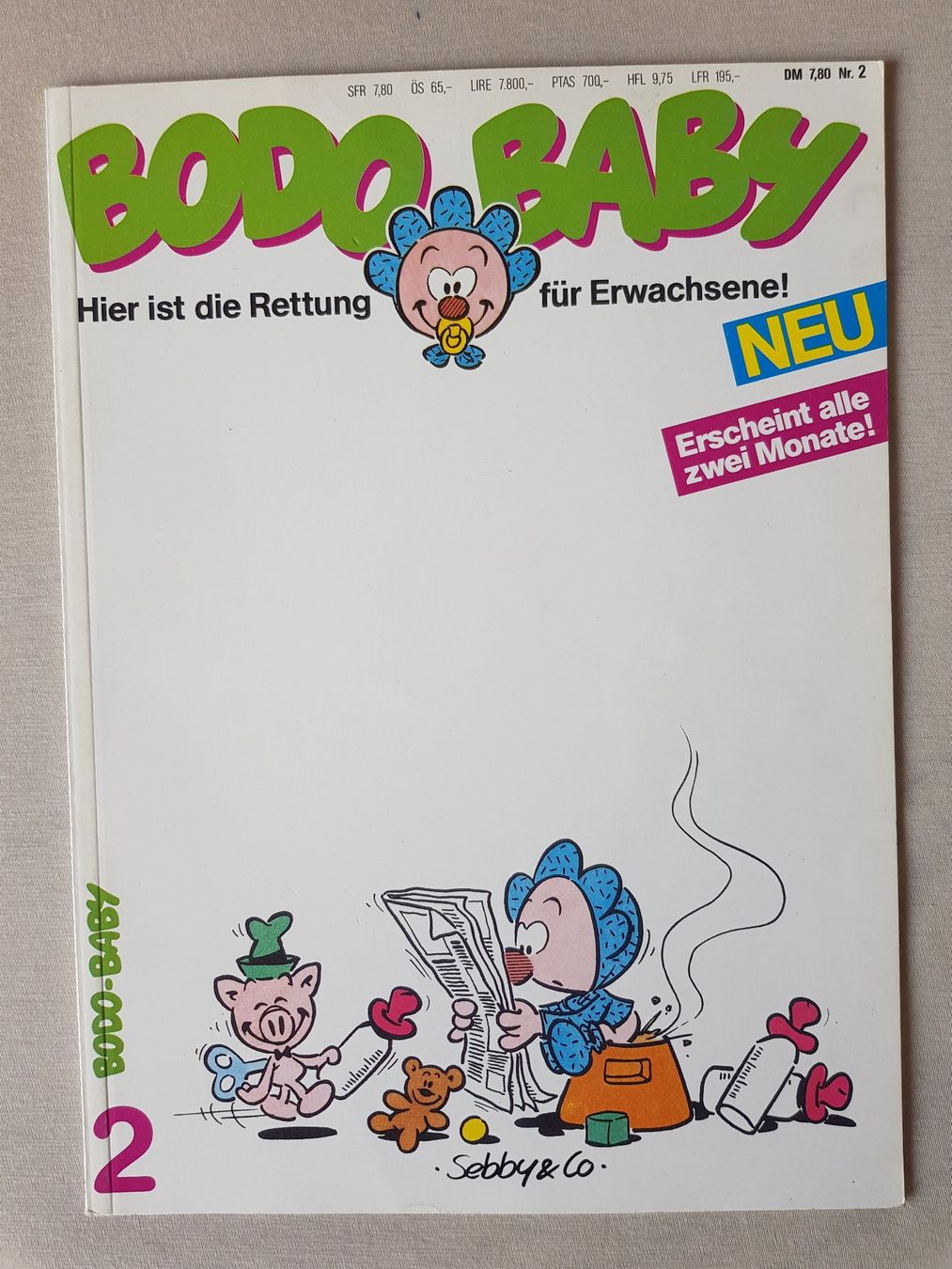 Comics: Bodo Baby #02 (Top Com, 1990-1991) – Gebraucht aus thun von lucky_manxy