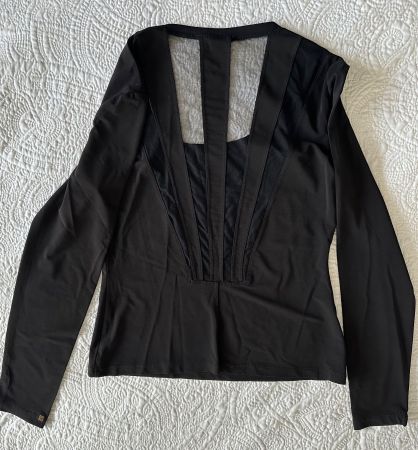 NEU Shirt elegant - schwarz Gr. 38