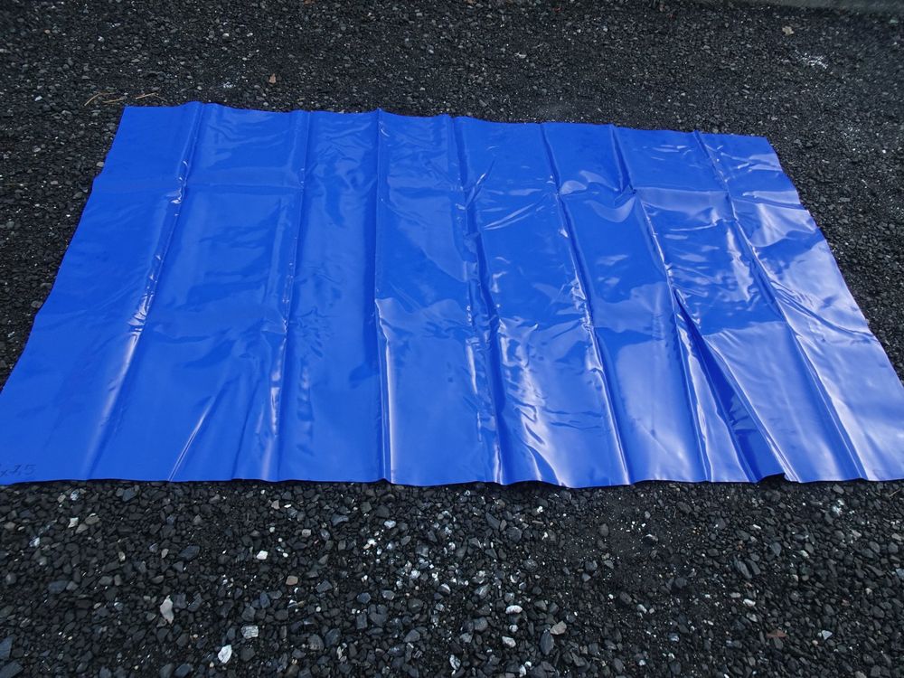 Transparente Abdeckplane 1,5x2m - Wasserdicht & Reißfest, 420g/m² PVC Mit Ösen, Inkl. 5m Bindeseil