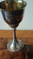 Kelch Pokal versilbert  1930 Gravur S.G.K.M.V. LANDSGEM. 22c