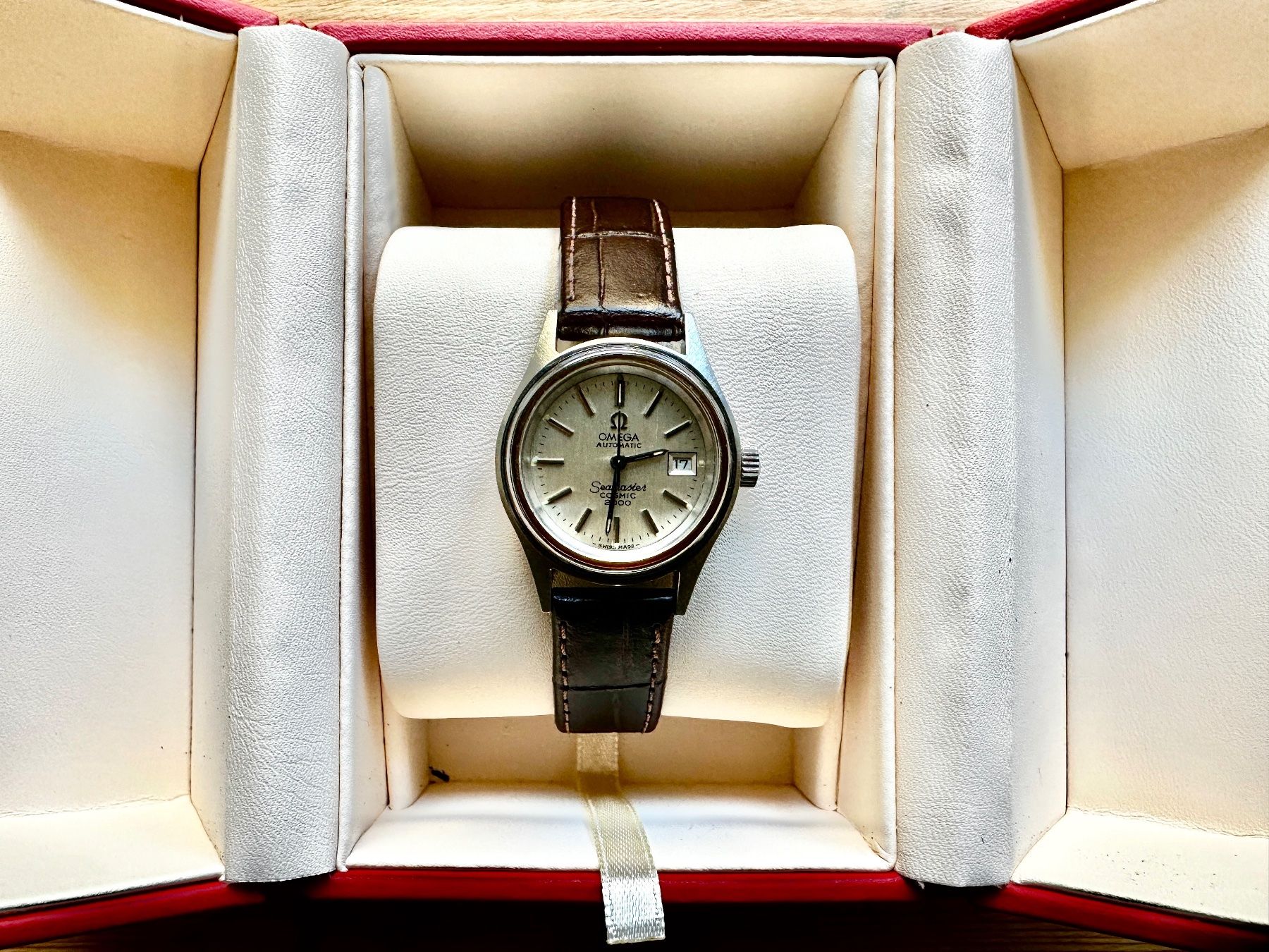 Omega Orologi: Omega Seamaster Cosmic 2000 Automatic Watch – Usato da Matten b. Interlaken venduto da cour13 9