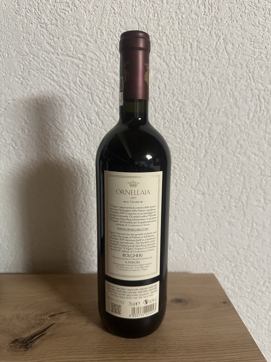 Ornellaia Wein: Ornellaia 2019 – Neu (gemäss Beschreibung) aus Sonceboz-Sombeval von sac_d5wz 1