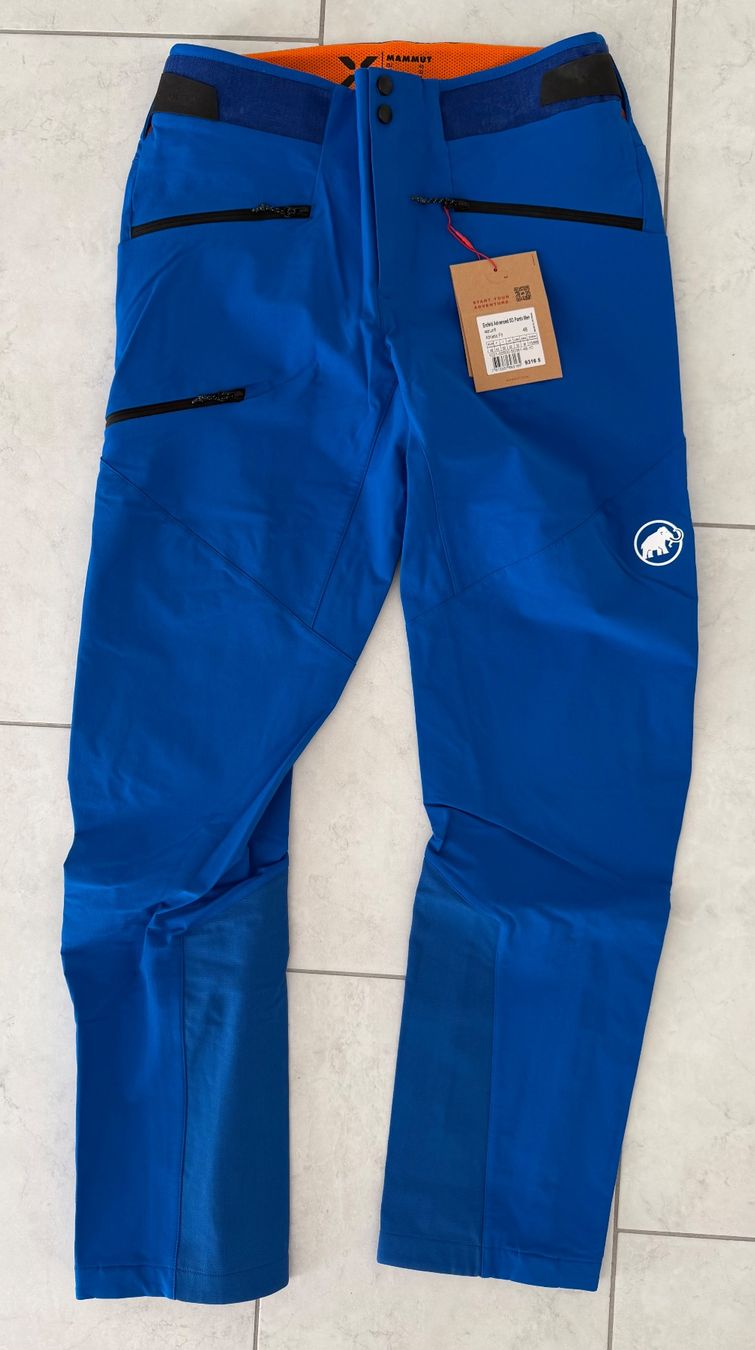 Mammut Pantaloni: Mammut Eisfeld Advanced SO Hose, Herren, Grösse 48 – Nuovo e nell'imballaggio originale da Studen BE venduto da Ironbonehead 1