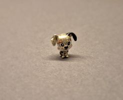 Silber Charm Dalmatiner Hund +Garantie