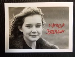 Nadja Bobyleva Autogramm signiert Fotopostkarte 10x15cm