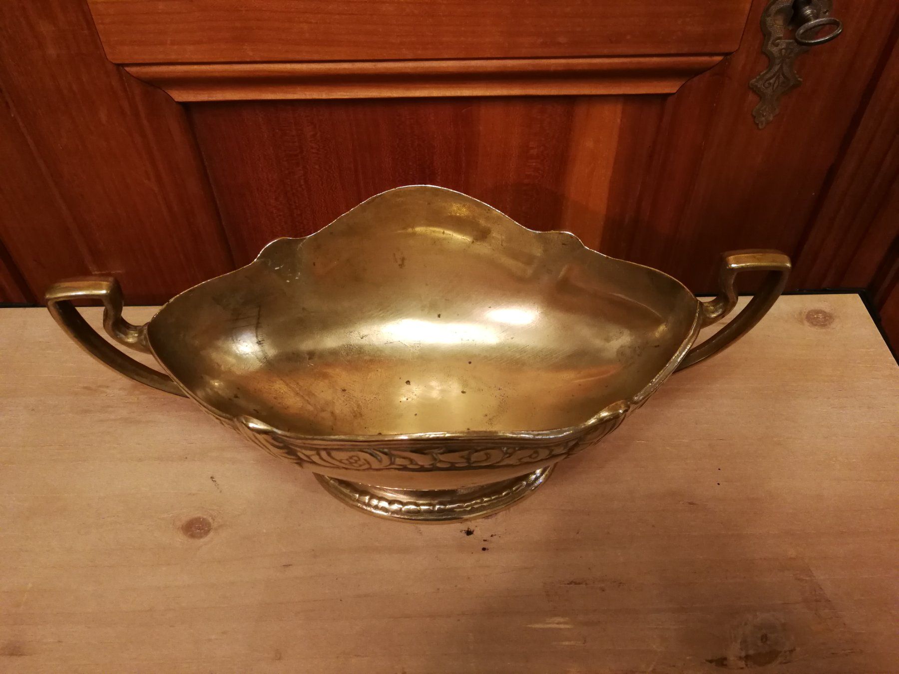 Schalen: Messing Schale, Blumenschale, Gardiniere – Gebraucht aus Wagenhausen von Simbad 5
