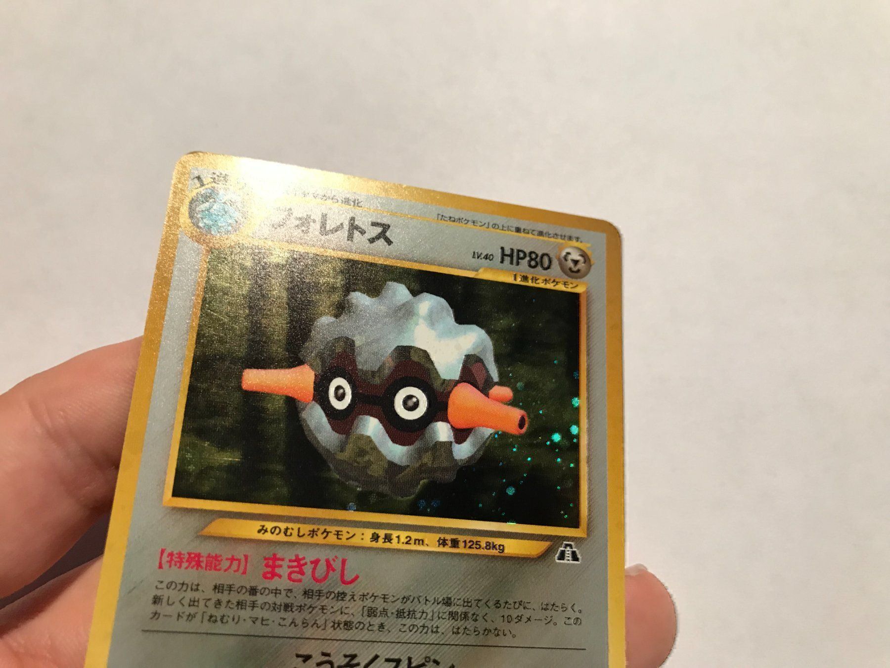 Pokémon Carte collezionabili: Forretress holo Japanese – Usato da Hagendorn venduto da Pokecollectorch 2