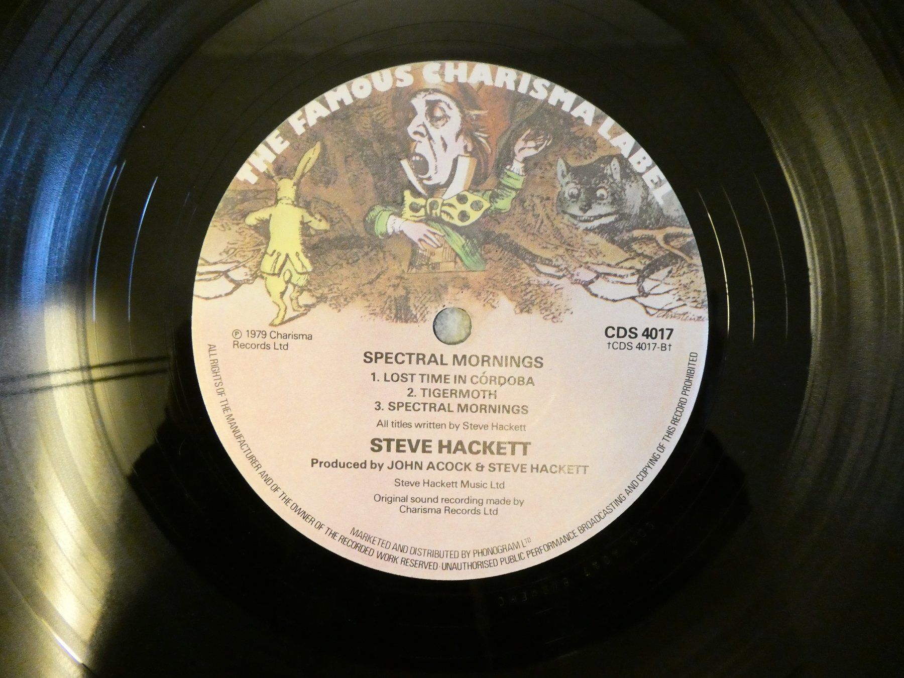 Dischi in vinile: LP "Steve Hackett - Spectral Mornings" (VG) – Usato da Münchenstein venduto da tsp01 3