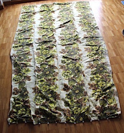Tende: Vintage Vorhang , Länge 206 x 110 – Usato da Locarno venduto da fripui 3