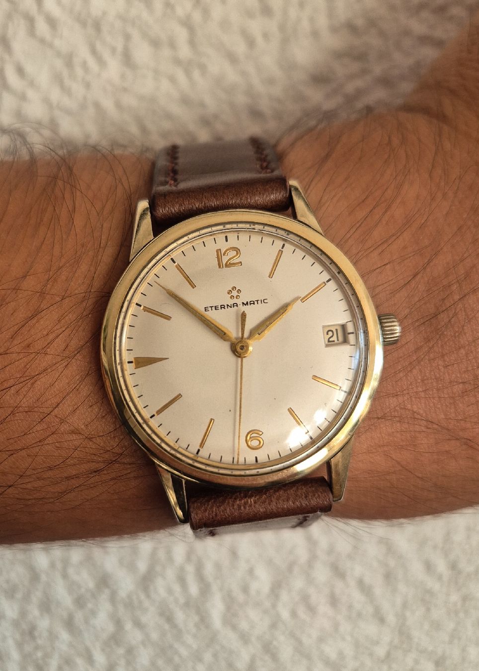 Eterna Montres: Eterna-Matic Automatic Vintage 35 mm Date  – D'occasion à Romanel-s-Lausanne par kev_r7mx 1