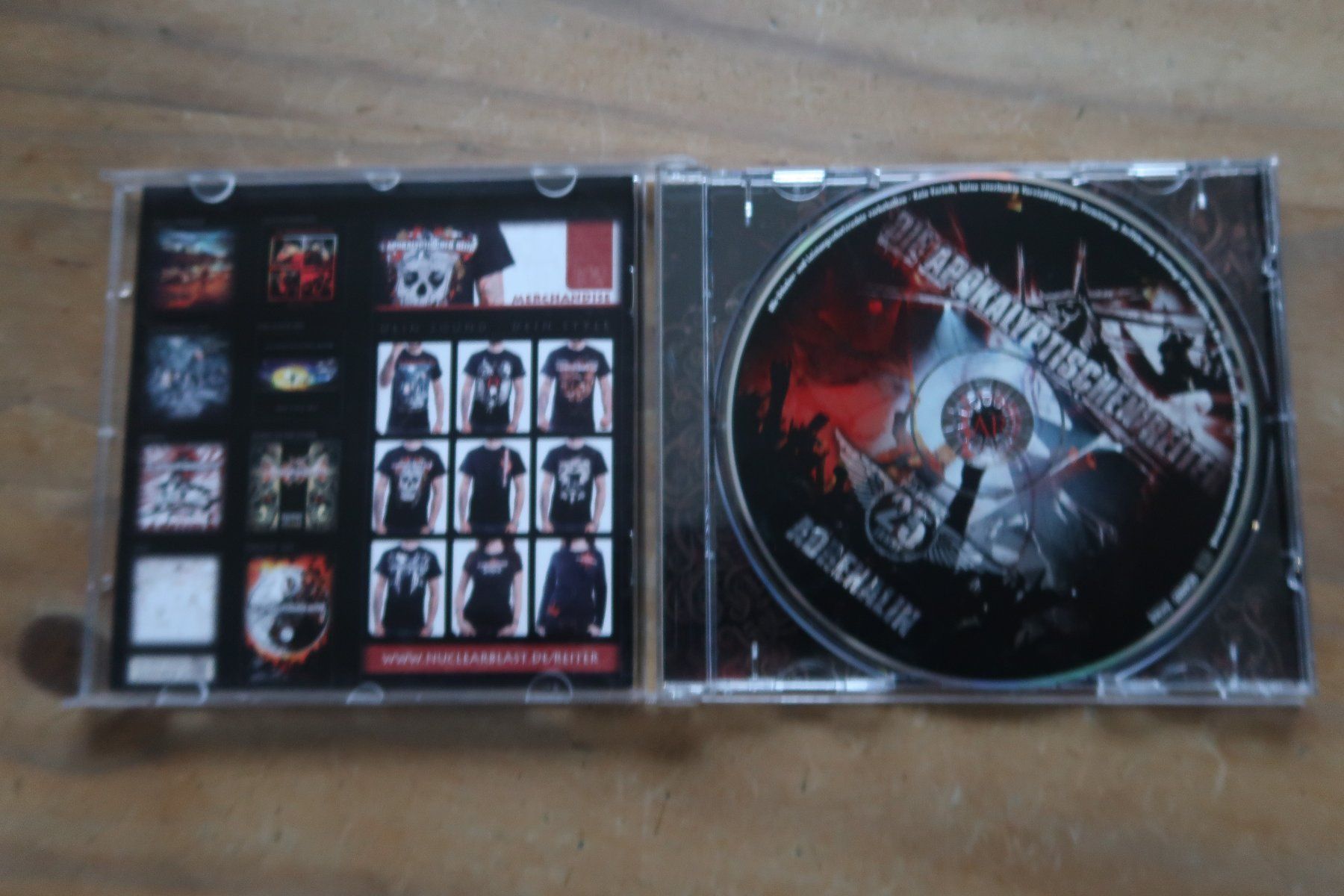 CD: DIE APOKALYPTISCHEN REITER - ADRENALIN - CD – Usato da Basel venduto da Patiscat 3