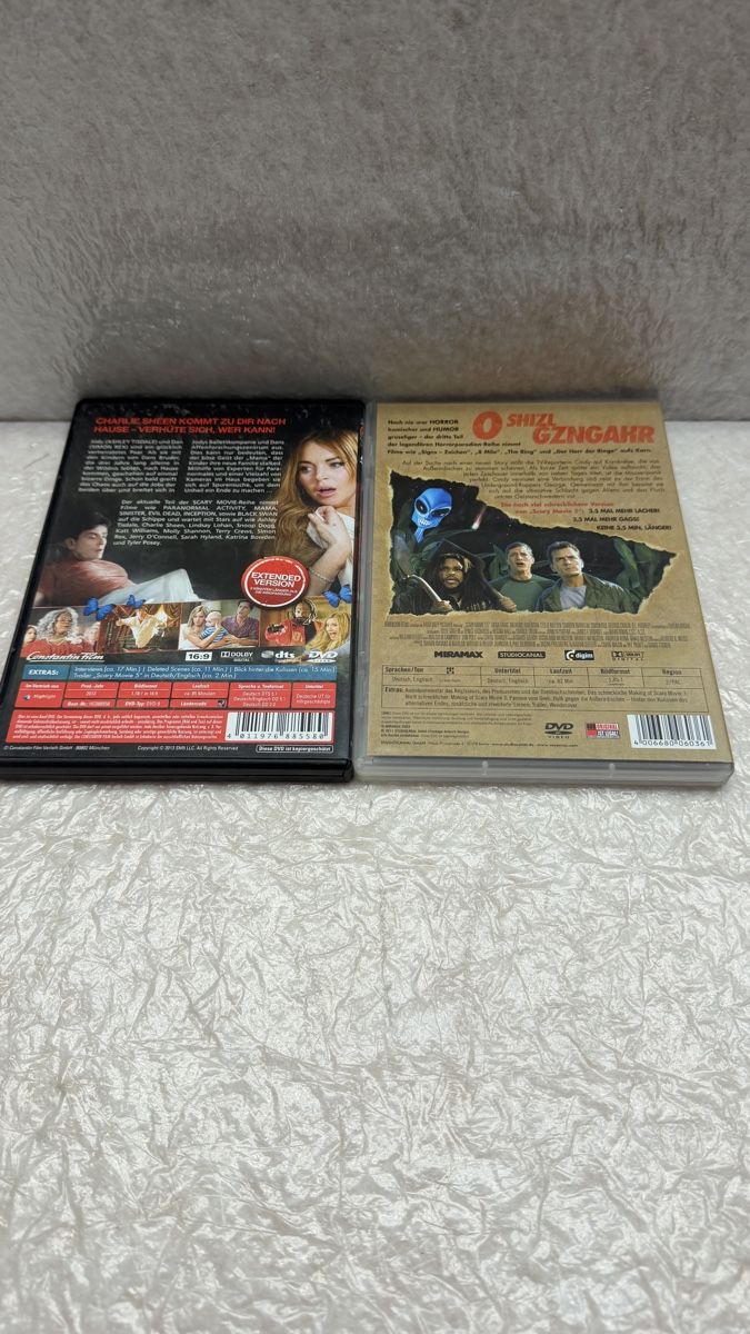 Tutti i DVDs: Scary Movie Bundle - Perfekt ! – Usato da Rotkreuz venduto da perlengott 1