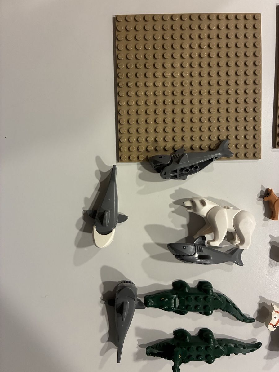 Lego Kit di costruzioni: Lego Tierfiguren und Bauplatten – Usato da Stäfa venduto da greety1981 1