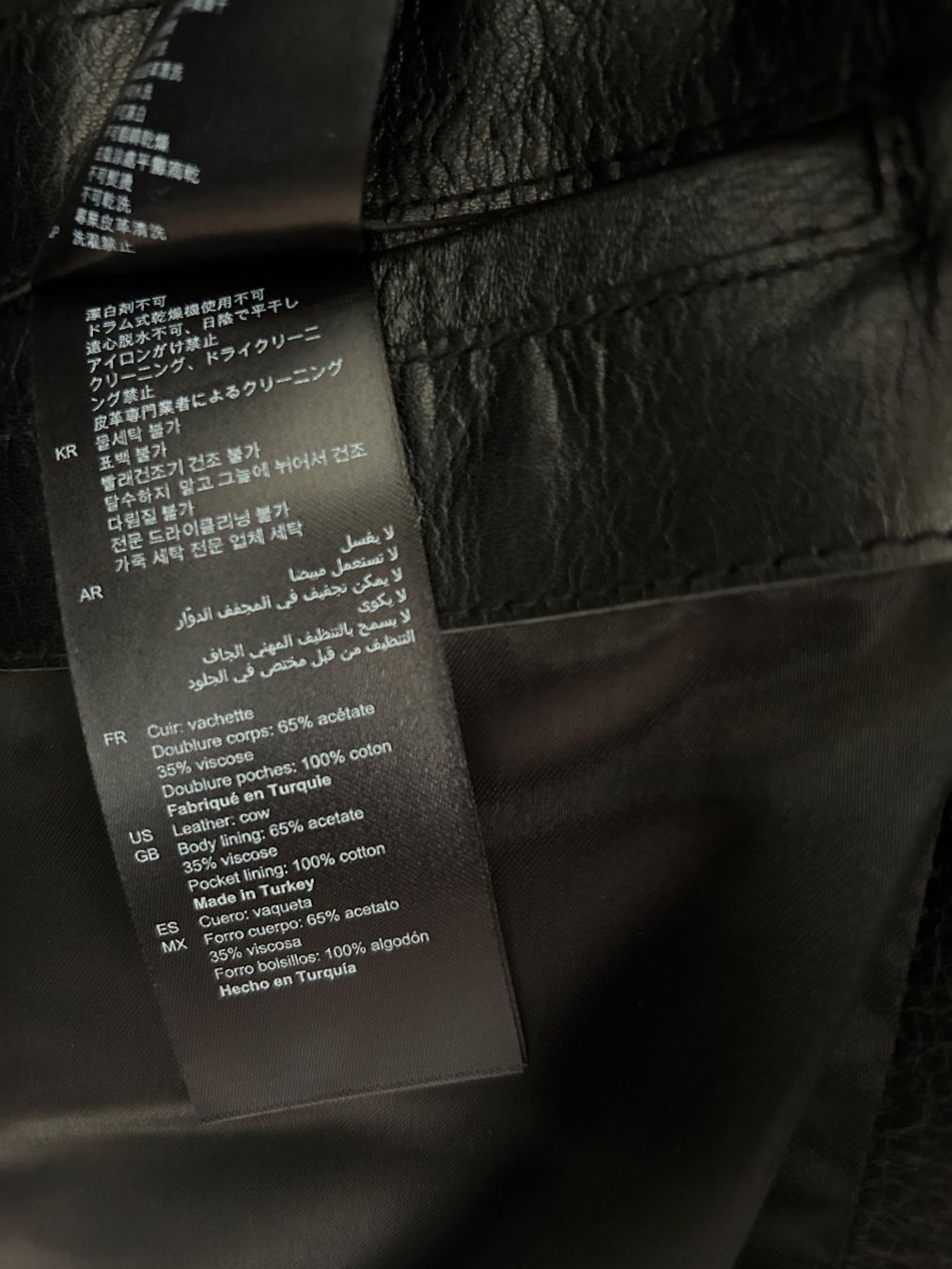Sandro Giacche: Lederjacke Sandro Paris schwarz Grösse M – Nuovo (secondo la descrizione) da Niederglatt ZH venduto da Julia_4 6