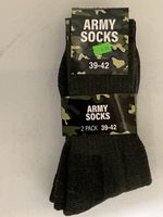 Army Socken, Grösse 39-42, Neu, 2er Pack, Winter Angebot!