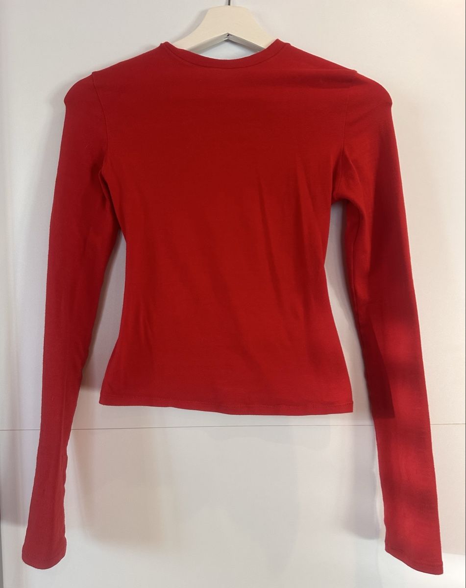 Camicette: Skims longsleeve red – Usato da Malans GR venduto da AKohler
