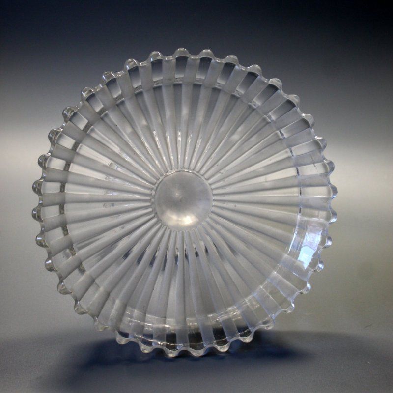 Baccarat Piatti di portata: Kristallglas-Fussschale, Baccarat - – Usato da Weggis venduto da Mylemontree 1
