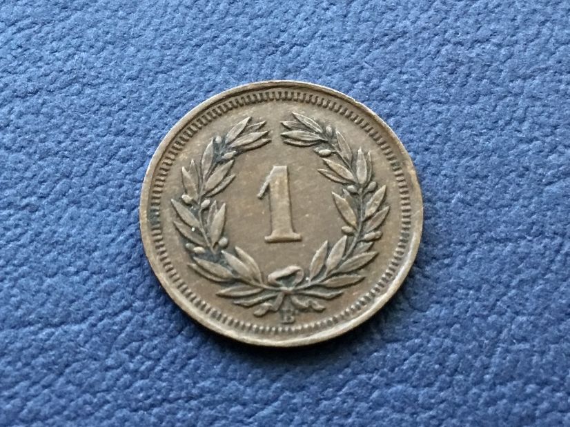 Tutti le monete: 1 Rappen 1932 – Usato da St. Margrethen SG venduto da alfapeugeot10 2
