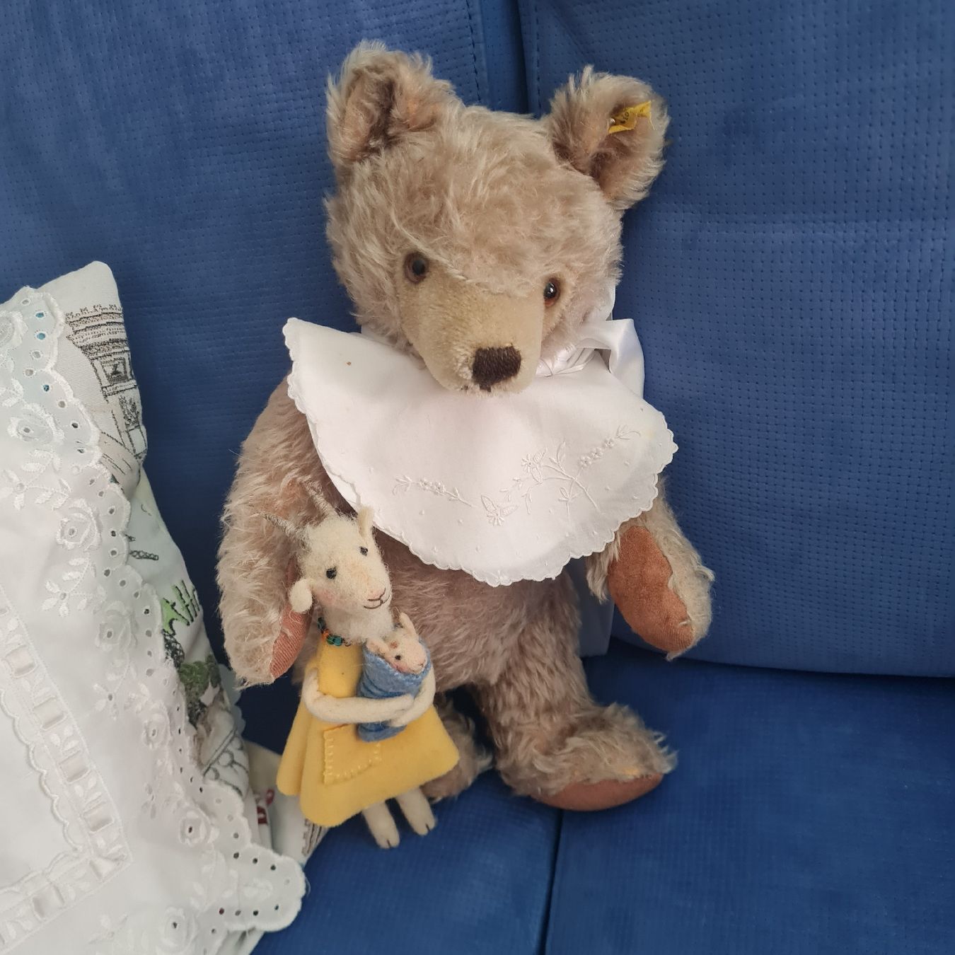 Steiff Giocattoli: STEIFF TEDDY BÄR mit dem kleinen Silberknopf ca.35cm – Usato da Siebnen venduto da annigannig 6