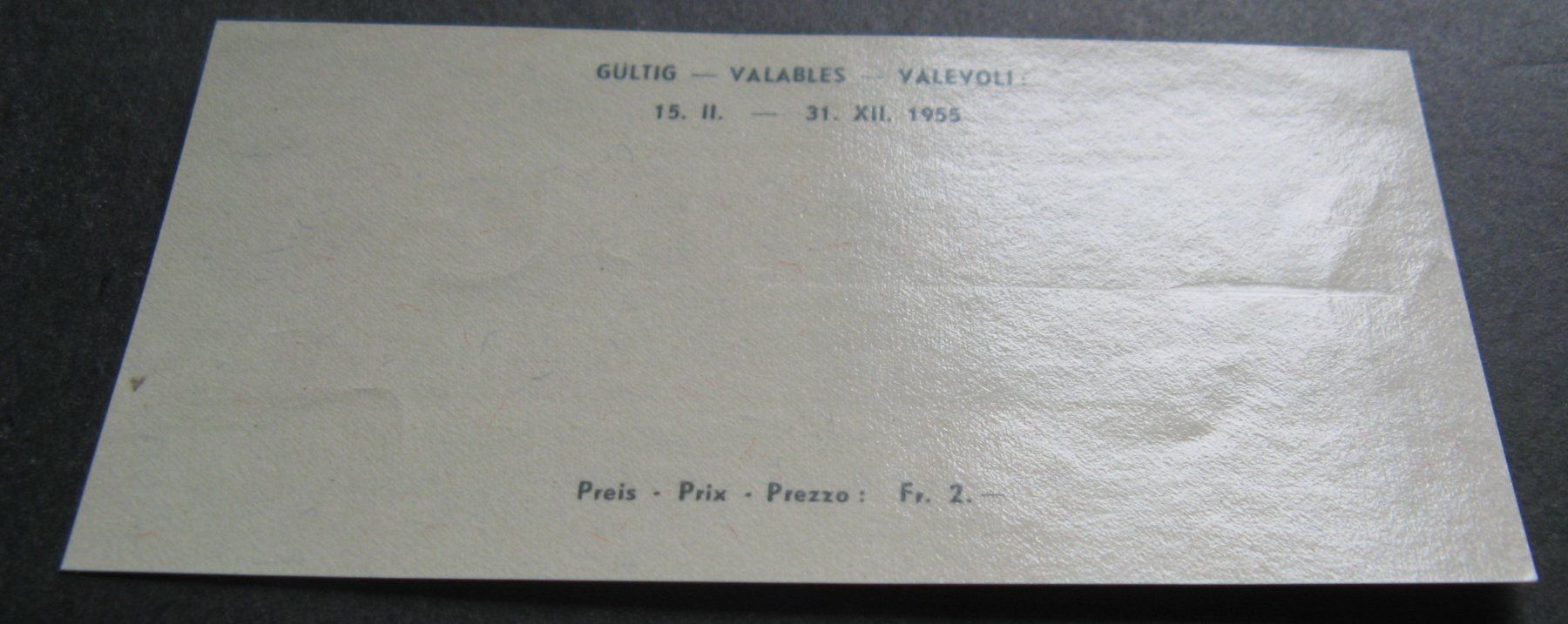 Tutti i francobolli: W35 Lausanner Block postfrisch – Nuovo (secondo la descrizione) da Frauenfeld venduto da Interessent1 2