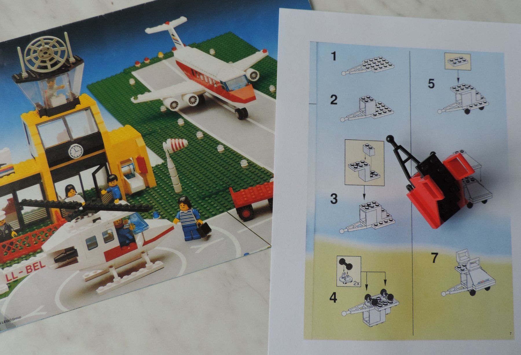 Lego Giocattoli: Airport, Set 6392 (1985) – Usato da Burgdorf venduto da ursla50 7