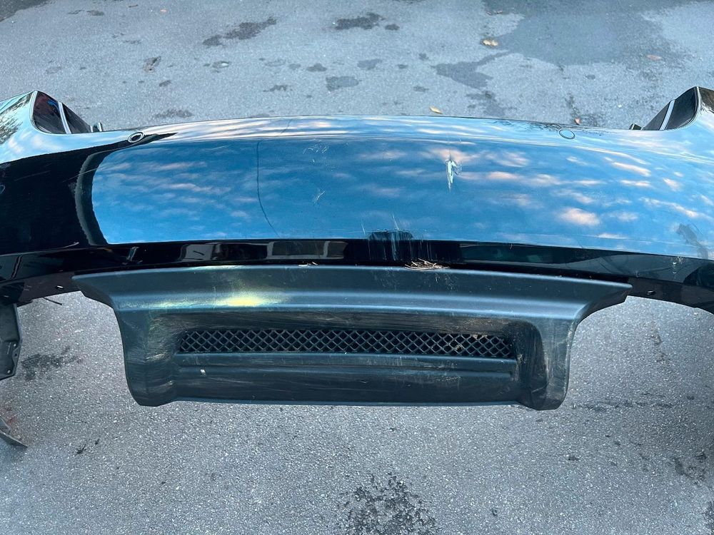Heckstoßstange Spoiler Für Mercedes E-Klasse W212 2010-2013 - Aerodynamischer Diffusor Schwarz