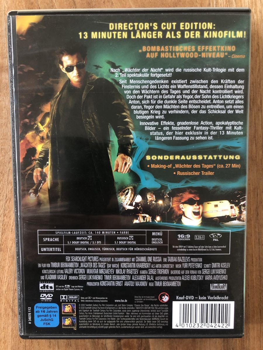 Alle DVDs: DVD Wächter des Tages – Gebraucht aus Belp von brb66 1