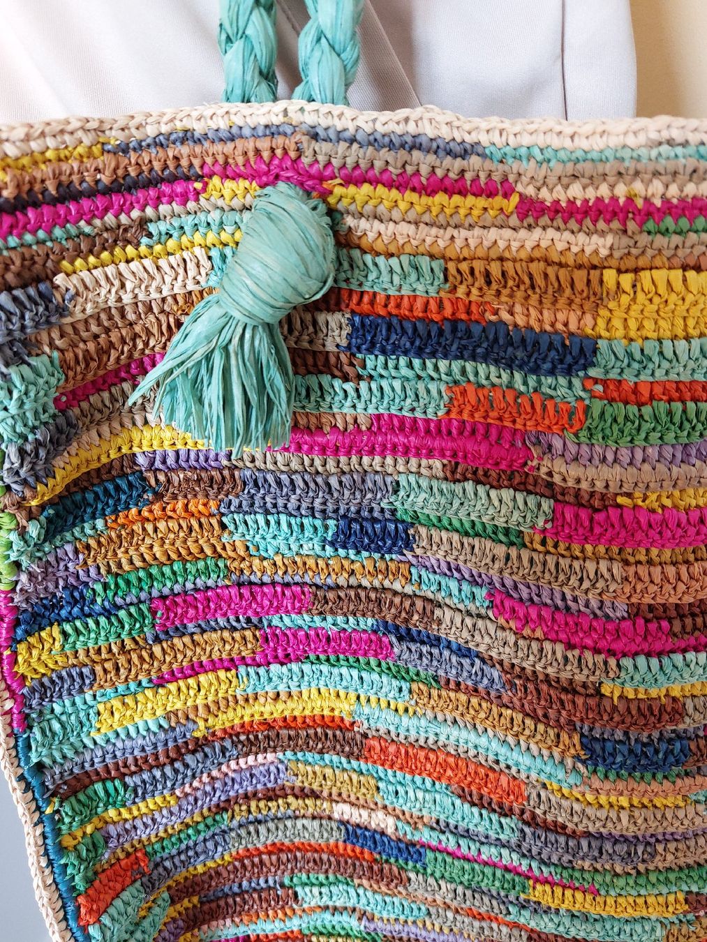 Borse da donna: Tasche für Strand oder Badetasche, Handgefertigt – Nuovo (secondo la descrizione) da Balsthal venduto da Trendline55 2