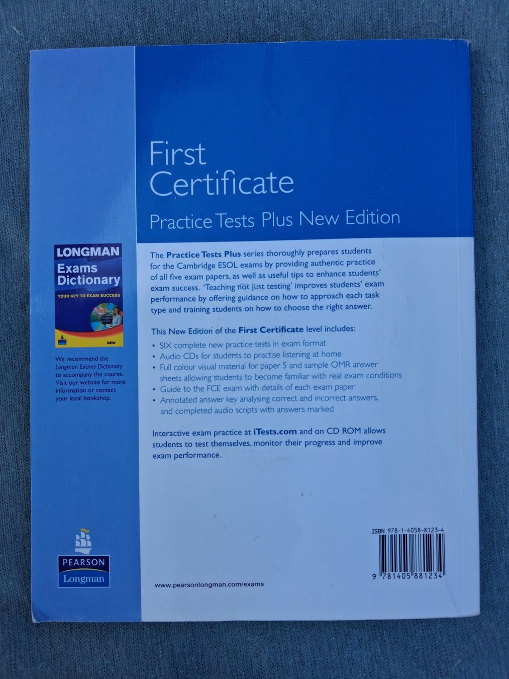 Bücher: First Certificate - New edition Practice Tests - Plus with k – Gebraucht aus Fully von Minouchka 5