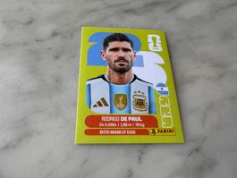 Panini FIFA Fussball WM 2026 Sticker Rodrigo De Paul ARG 10