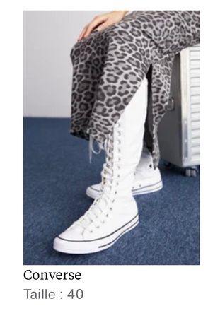 Converse blanche pointure 40