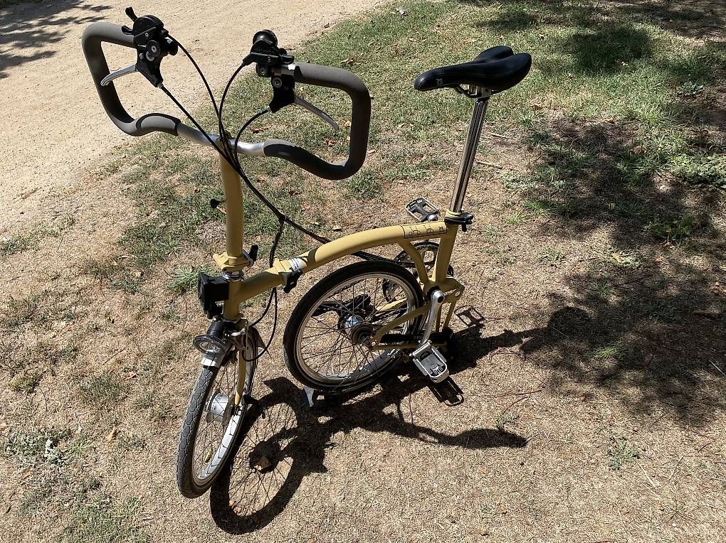 Velos: Klapp-Minivelo, gelb – Gebraucht aus Nidau von riba03 1