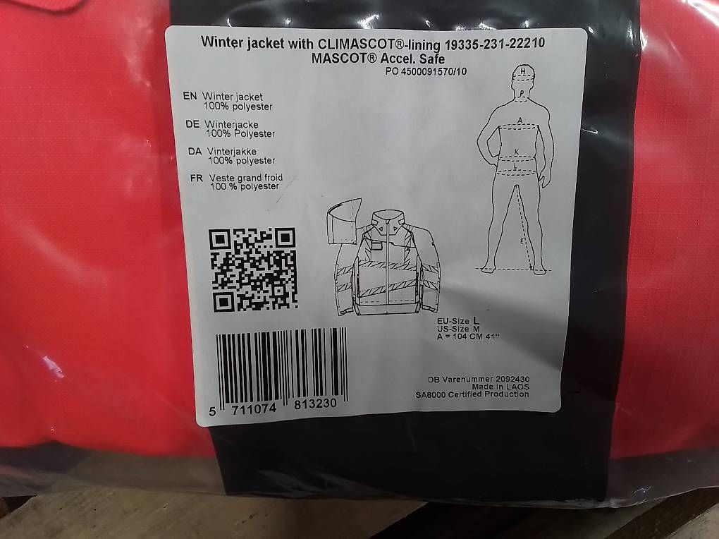 Giacche: Mascot Sicherheitsjacke – Usato da Seedorf UR venduto da xaveri123