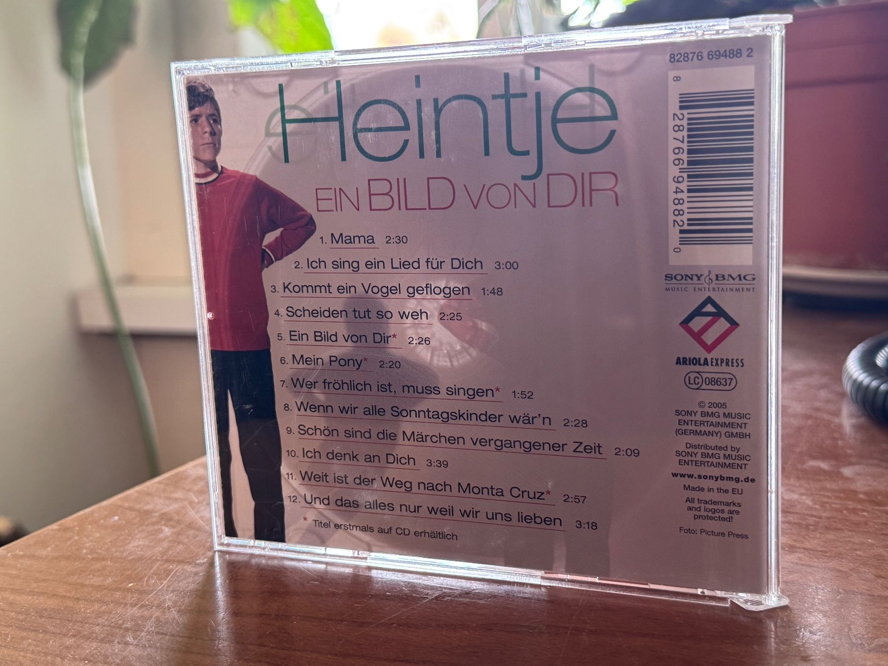 CD: Heintje – Ein Bild Von Dir - HF41A – Usato da Küsnacht ZH venduto da swisssales.net 1