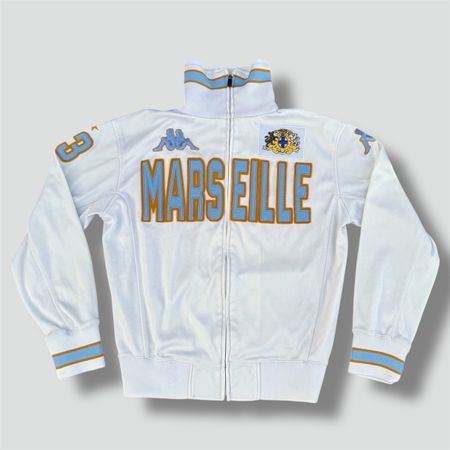 Kappa Marseille streetwear style track jacket (nike adidas)