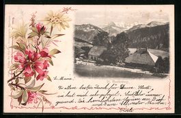 St. Beatenberg, Ortsansicht aus der Voge